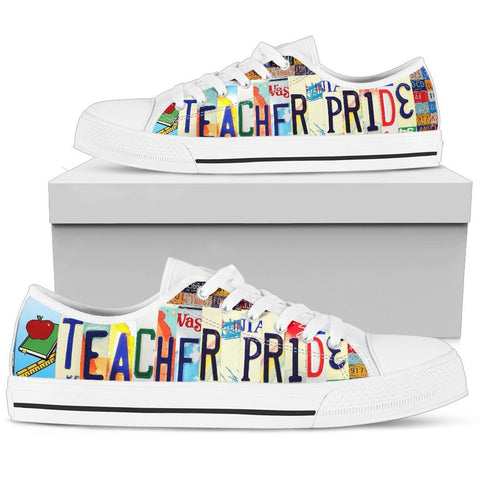 Teacher Pride Low Top Shoes-KaboodleWorld