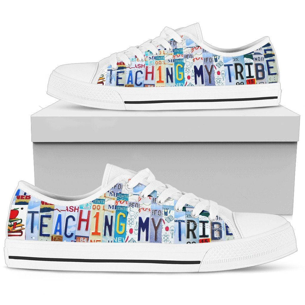 Teaching My Tribe Low Top Shoes-KaboodleWorld