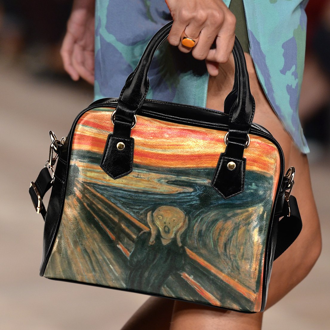 The Scream Munch Handbag-KaboodleWorld