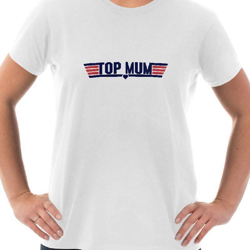 Top Mum - Bella + Canvas Unisex Jersey Short-Sleeve T-Shirt-KaboodleWorld