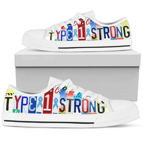 Type 1 Strong Low Top Shoes Women-KaboodleWorld