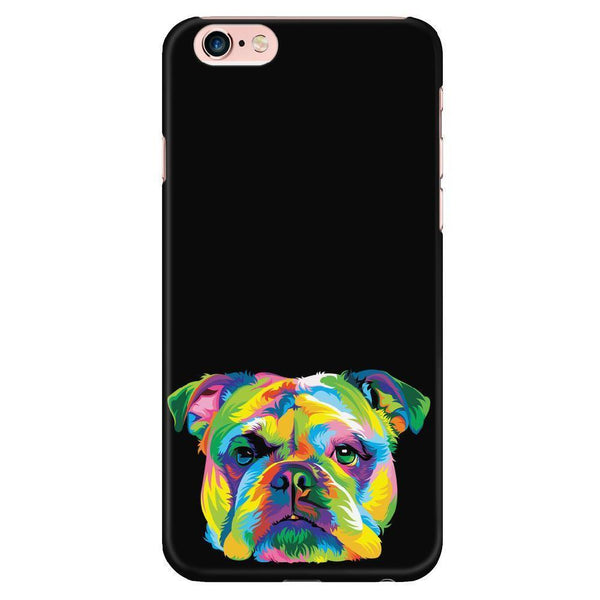 Unique Bulldog iPhone Black Cover-KaboodleWorld