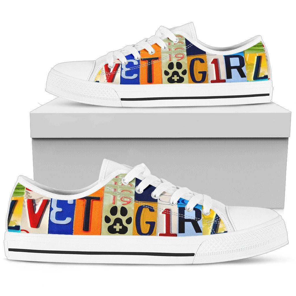 VET Girl Low Top Shoes-KaboodleWorld