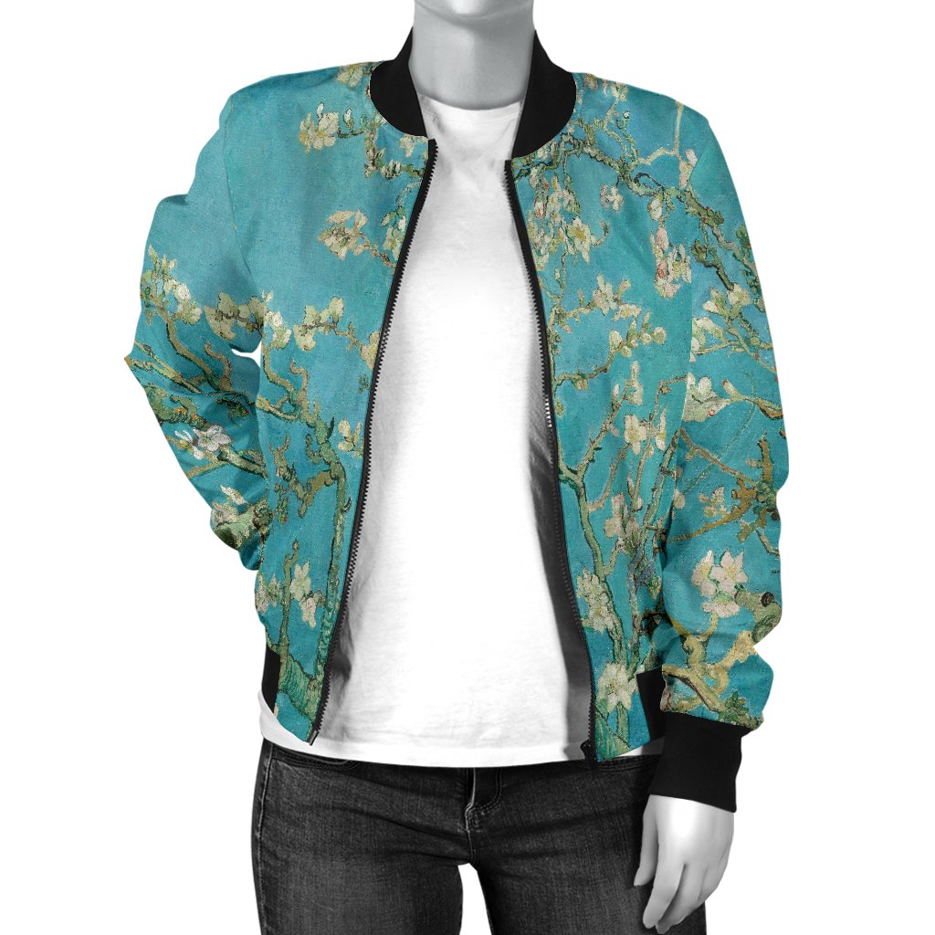 Van Gogh Almond Blossom Women Jacket-KaboodleWorld