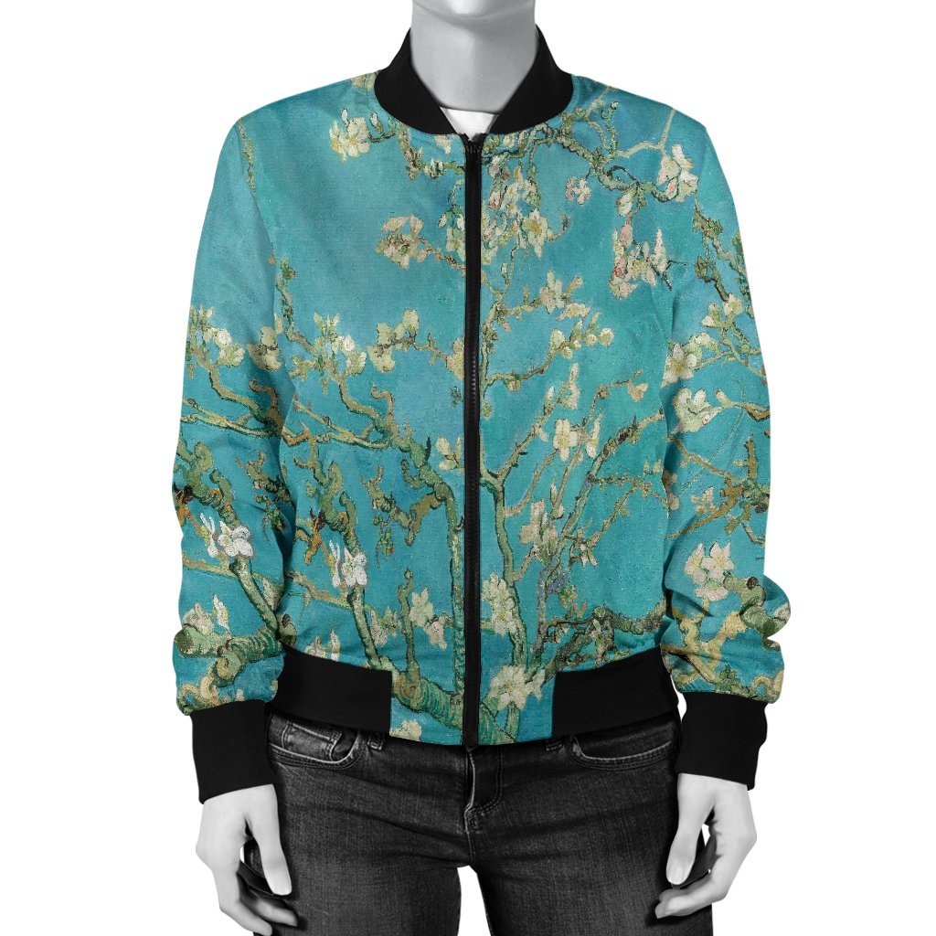 Van Gogh Almond Blossom Women Jacket-KaboodleWorld