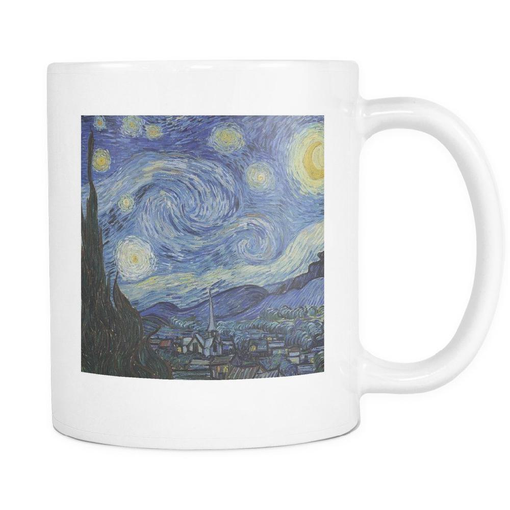 Van Gogh Starry Night 11oz Mug-KaboodleWorld