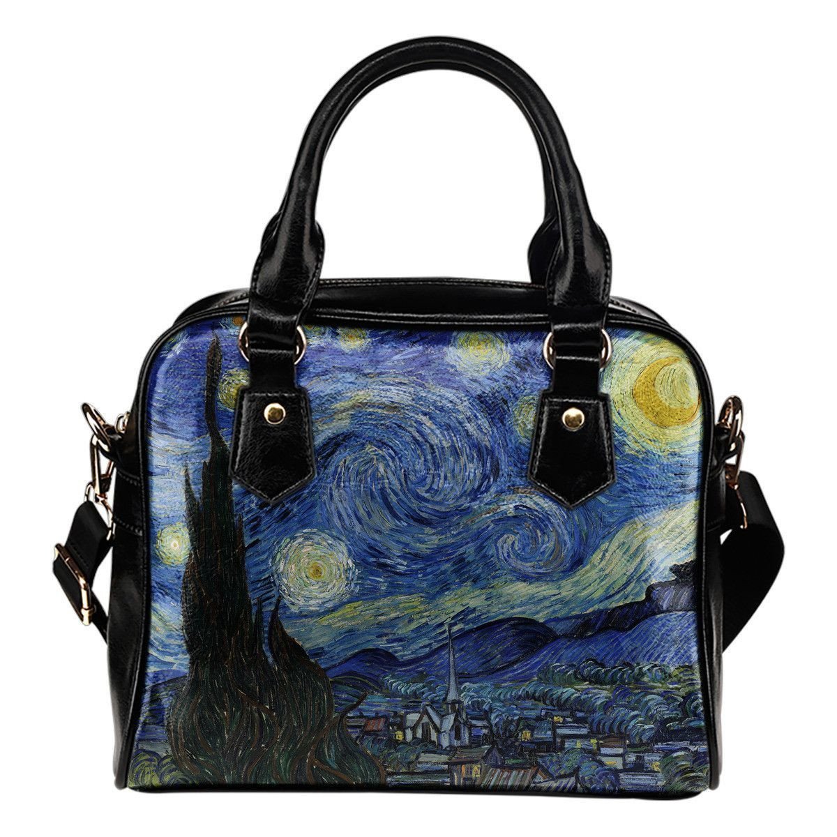 Van Gogh Starry Nights Shoulder Bag-KaboodleWorld