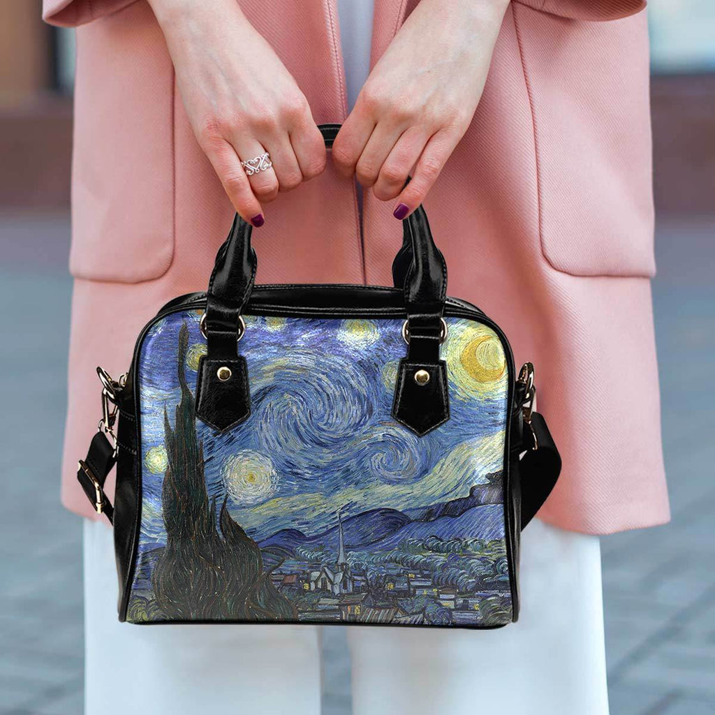 Van Gogh Starry Nights Shoulder Bag-KaboodleWorld