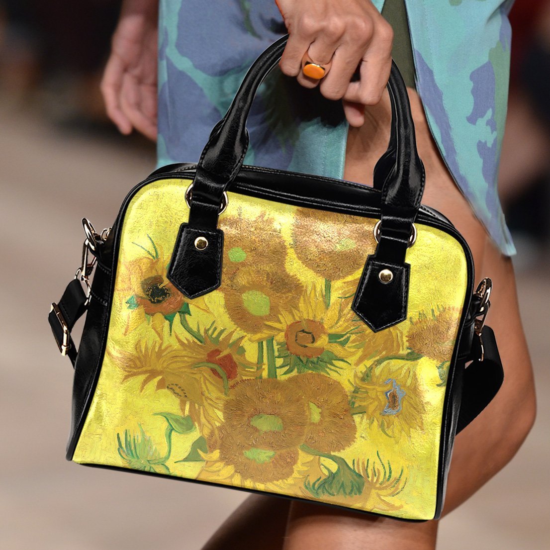 Van Gogh Sunflowers Handbag-KaboodleWorld