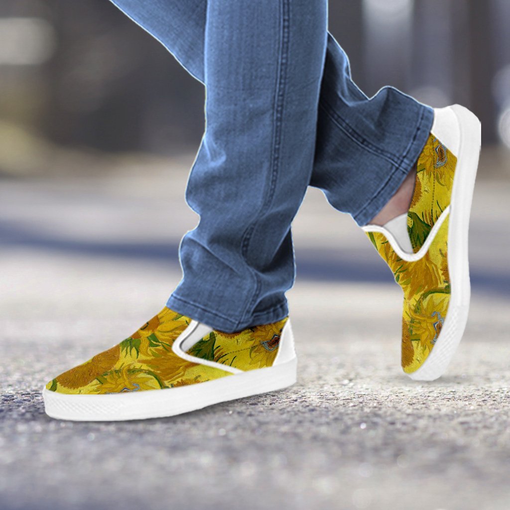 Van Gogh Sunflowers Slipons-KaboodleWorld