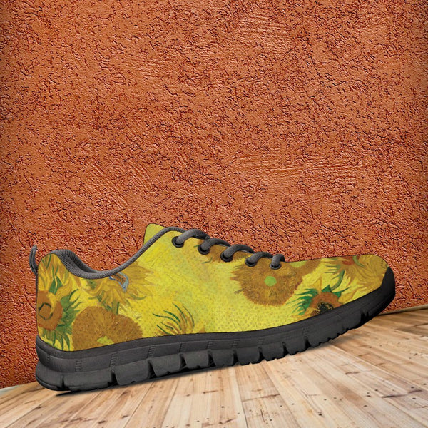 Van Gogh Sunflowers Sneakers Women-KaboodleWorld