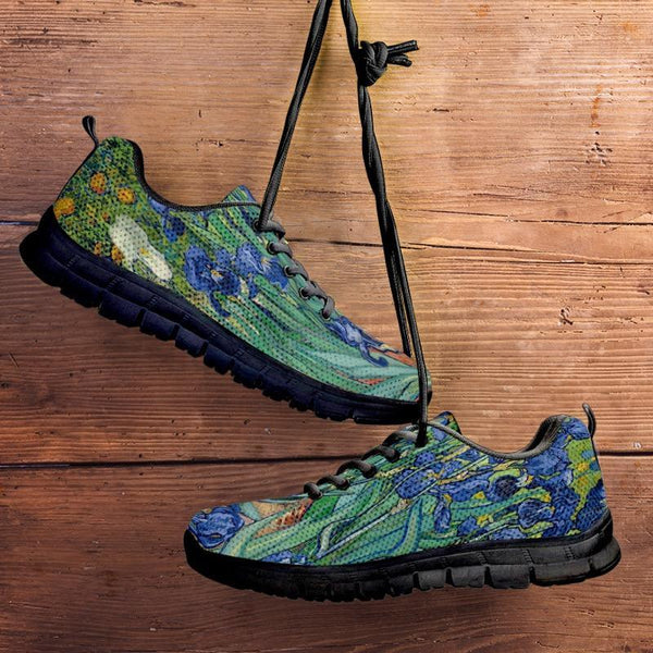 Van Gogh's Irises Sneakers Women-KaboodleWorld
