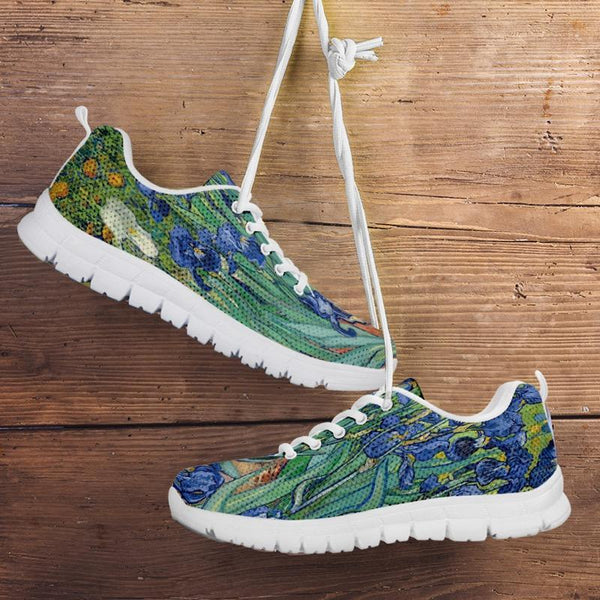 Van Gogh's Irises Sneakers Women-KaboodleWorld