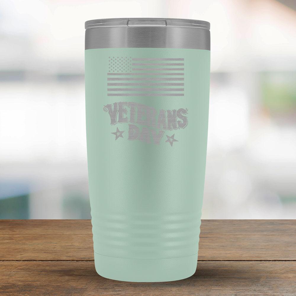 Veterans Day - 20oz Vintage Text-KaboodleWorld