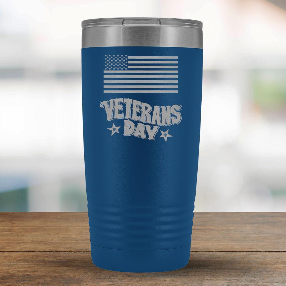 Veterans Day - 20oz Vintage Text-KaboodleWorld