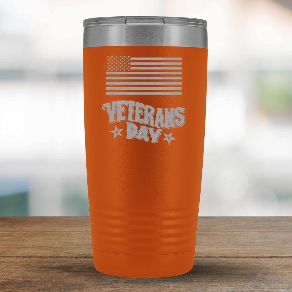 Veterans Day - 20oz Vintage Text-KaboodleWorld