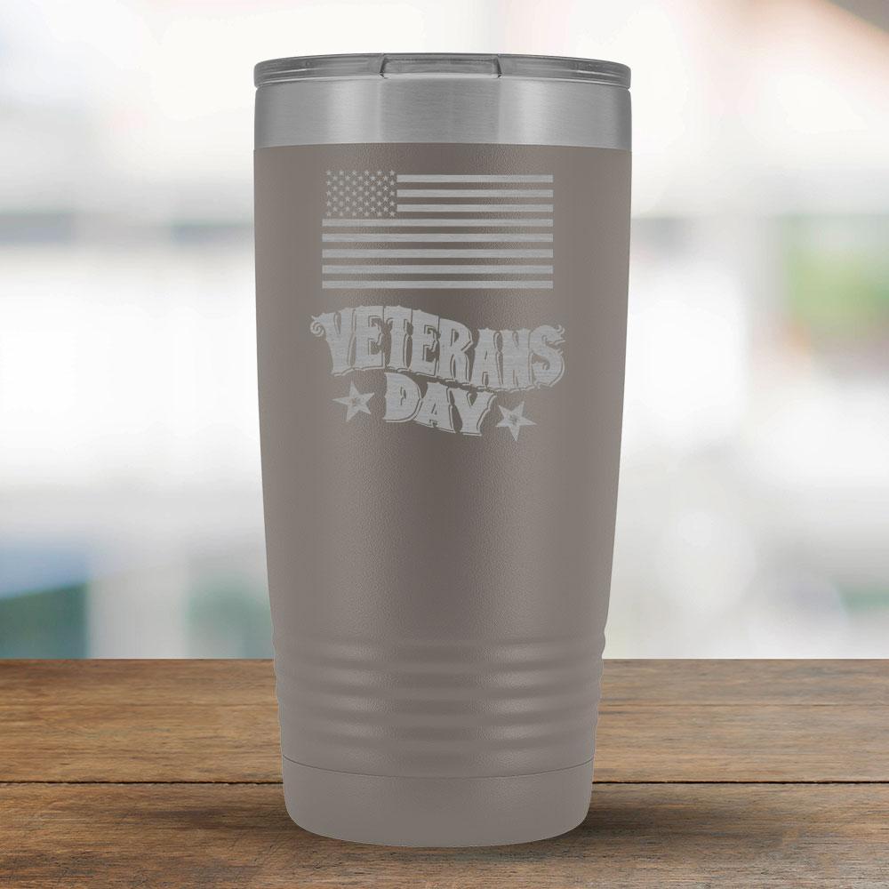 Veterans Day - 20oz Vintage Text-KaboodleWorld