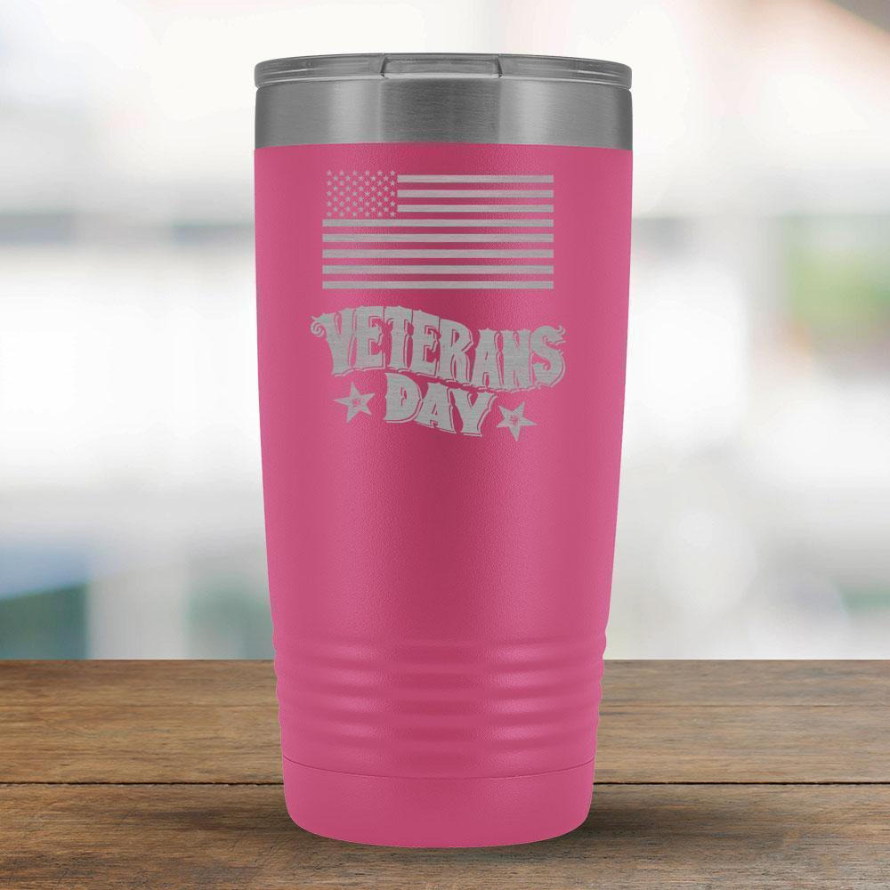 Veterans Day - 20oz Vintage Text-KaboodleWorld
