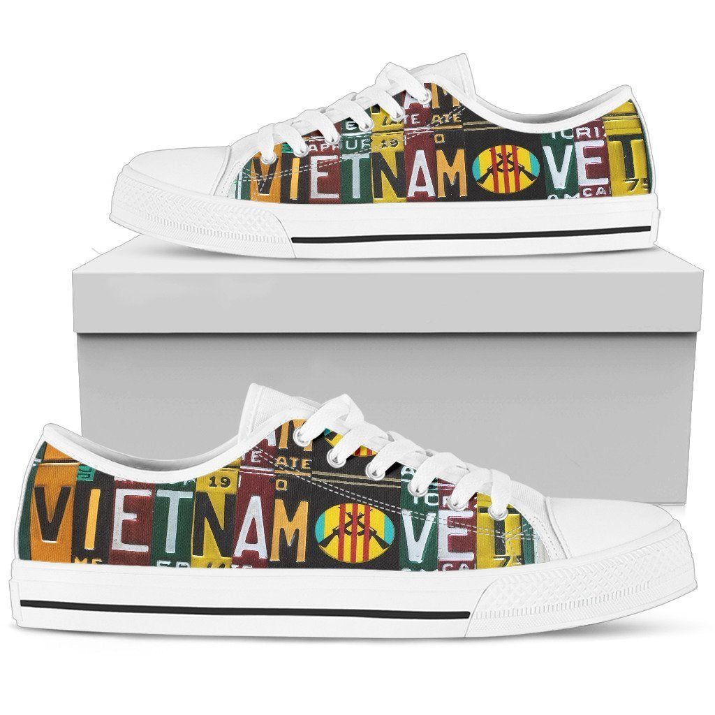 Vietnam Veteran Low Top Shoes-KaboodleWorld