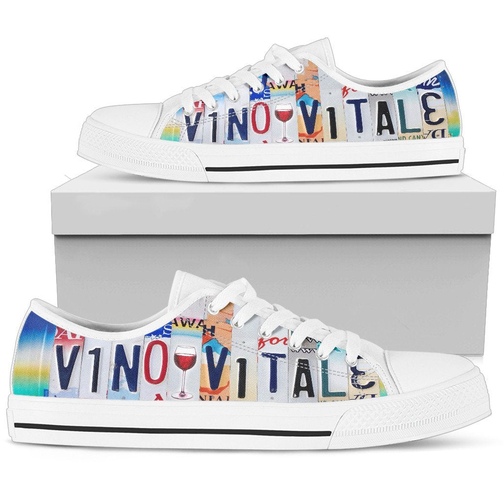 Vino Vitale - Low Top Wine Lovers Shoes-KaboodleWorld