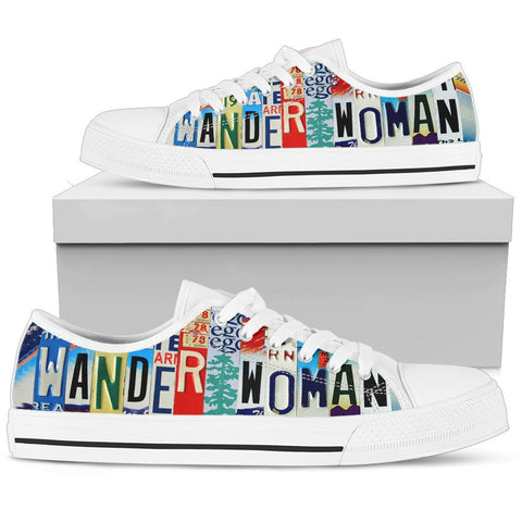 Wander Woman Low Top Shoes-KaboodleWorld