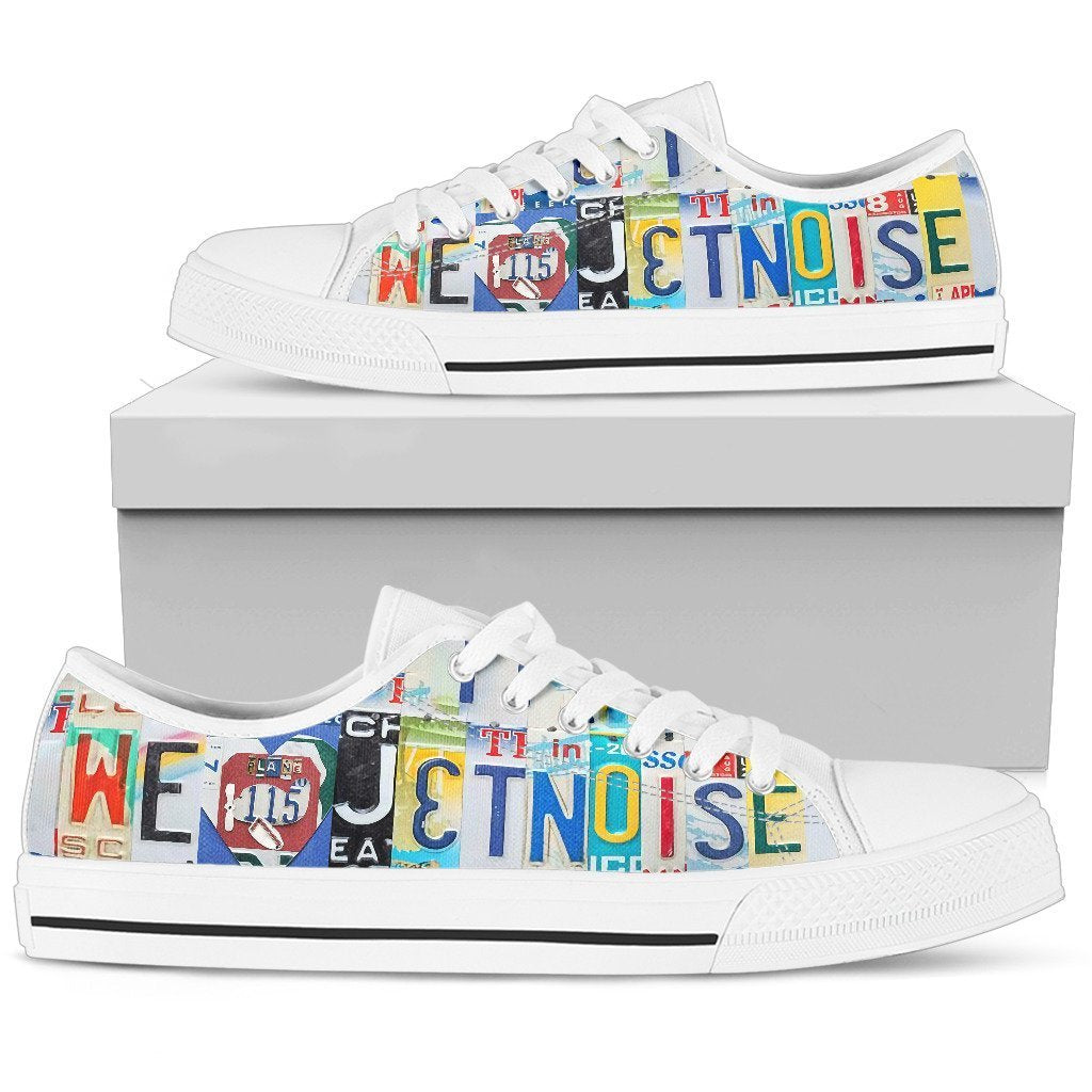 We Love Jet Noise Low Top Shoes Men-KaboodleWorld