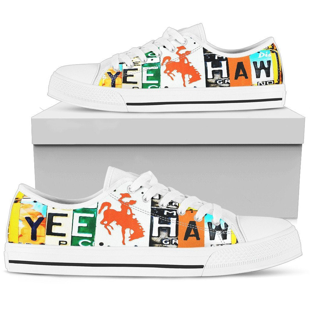 Yee Haw - Low Top Shoes-KaboodleWorld