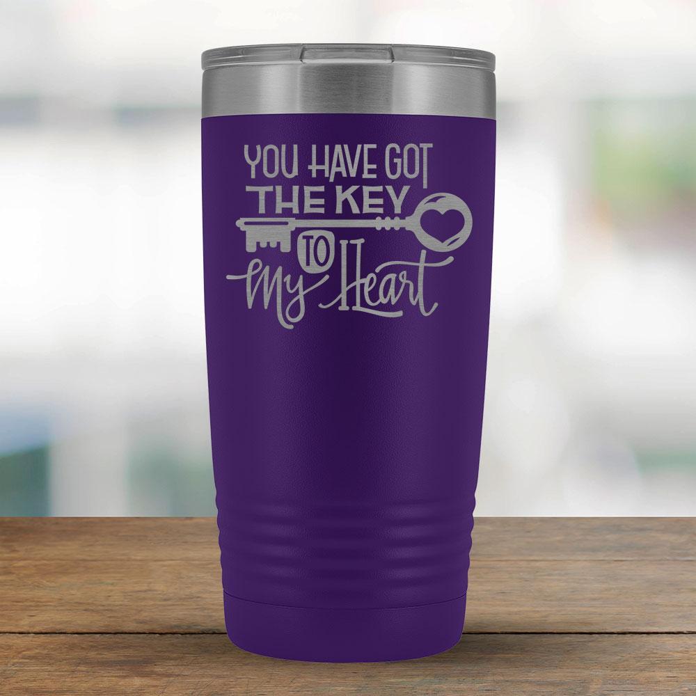 You have got the key to my heart - 20oz Tumbler-KaboodleWorld