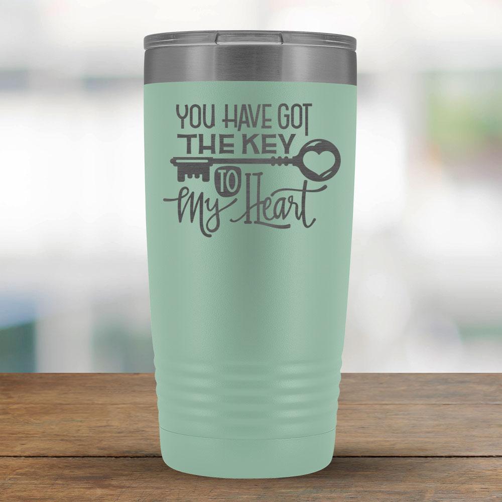 You have got the key to my heart - 20oz Tumbler-KaboodleWorld