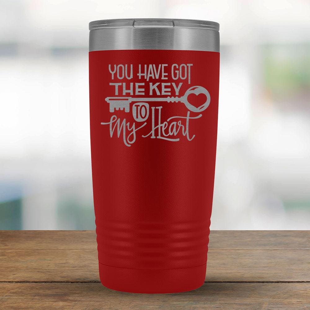 You have got the key to my heart - 20oz Tumbler-KaboodleWorld