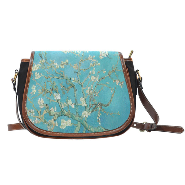 van Gogh Almond Blossom Saddle Bag-KaboodleWorld