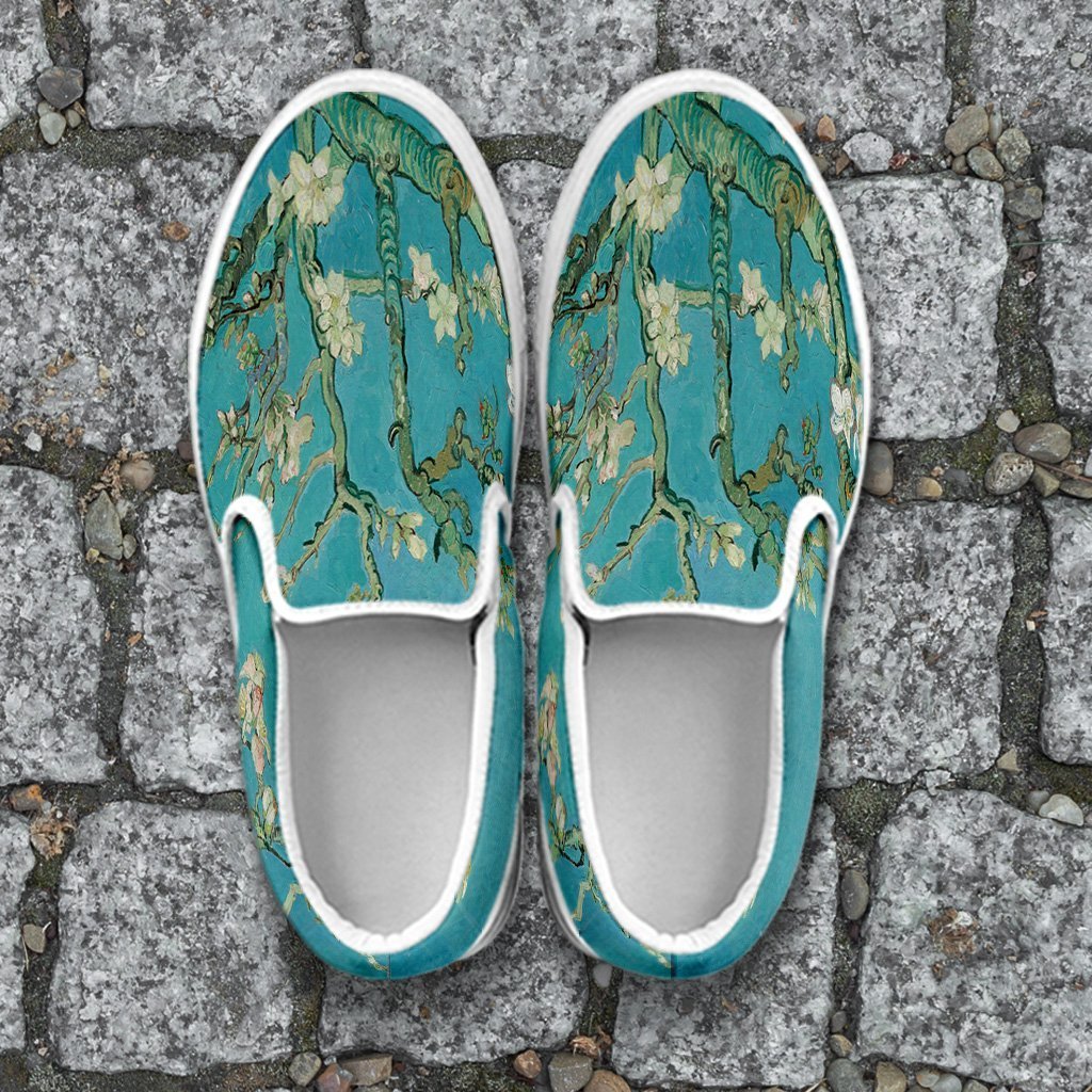 van Gogh Almond Blossom Slipons-KaboodleWorld