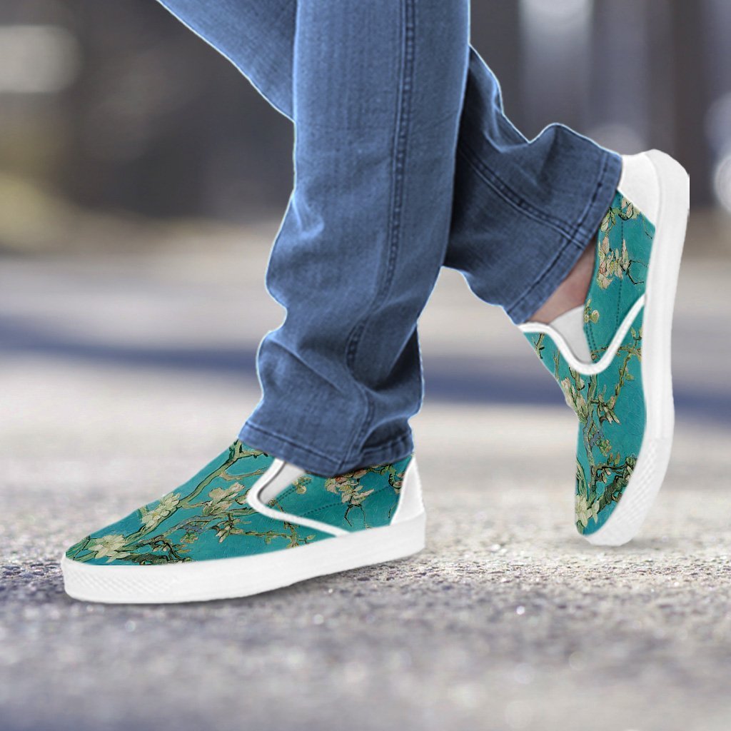 van Gogh Almond Blossom Slipons-KaboodleWorld