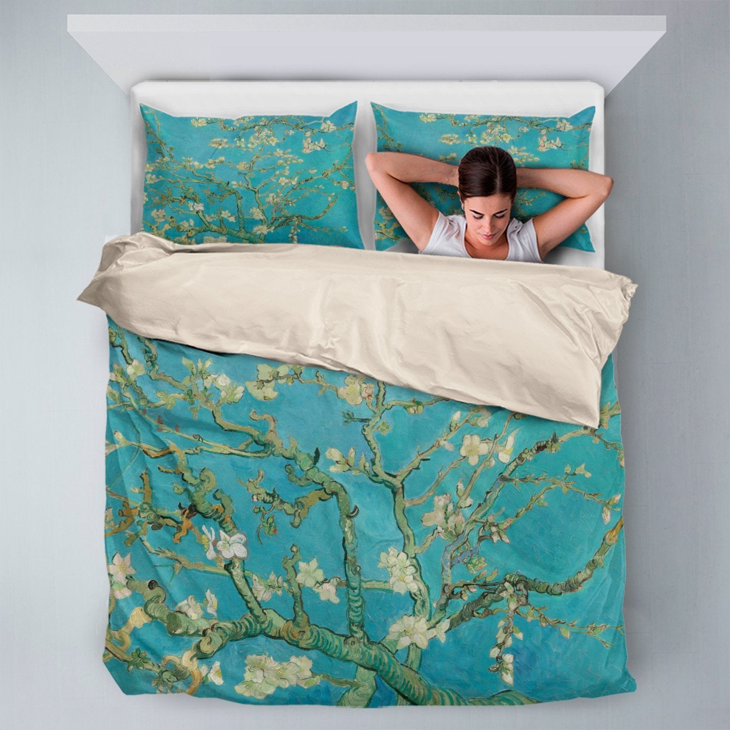 van Gogh Almond Blossoms Duvet Set-KaboodleWorld