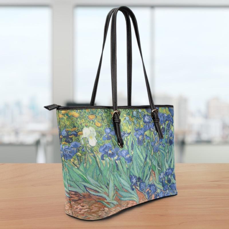 van Gogh Irises Small Tote-KaboodleWorld