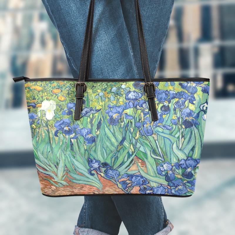 van Gogh Irises Small Tote-KaboodleWorld