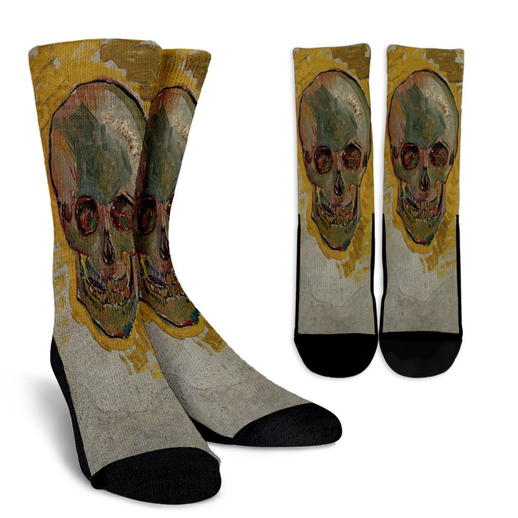van Gogh Skull Crew Socks – KaboodleWorld