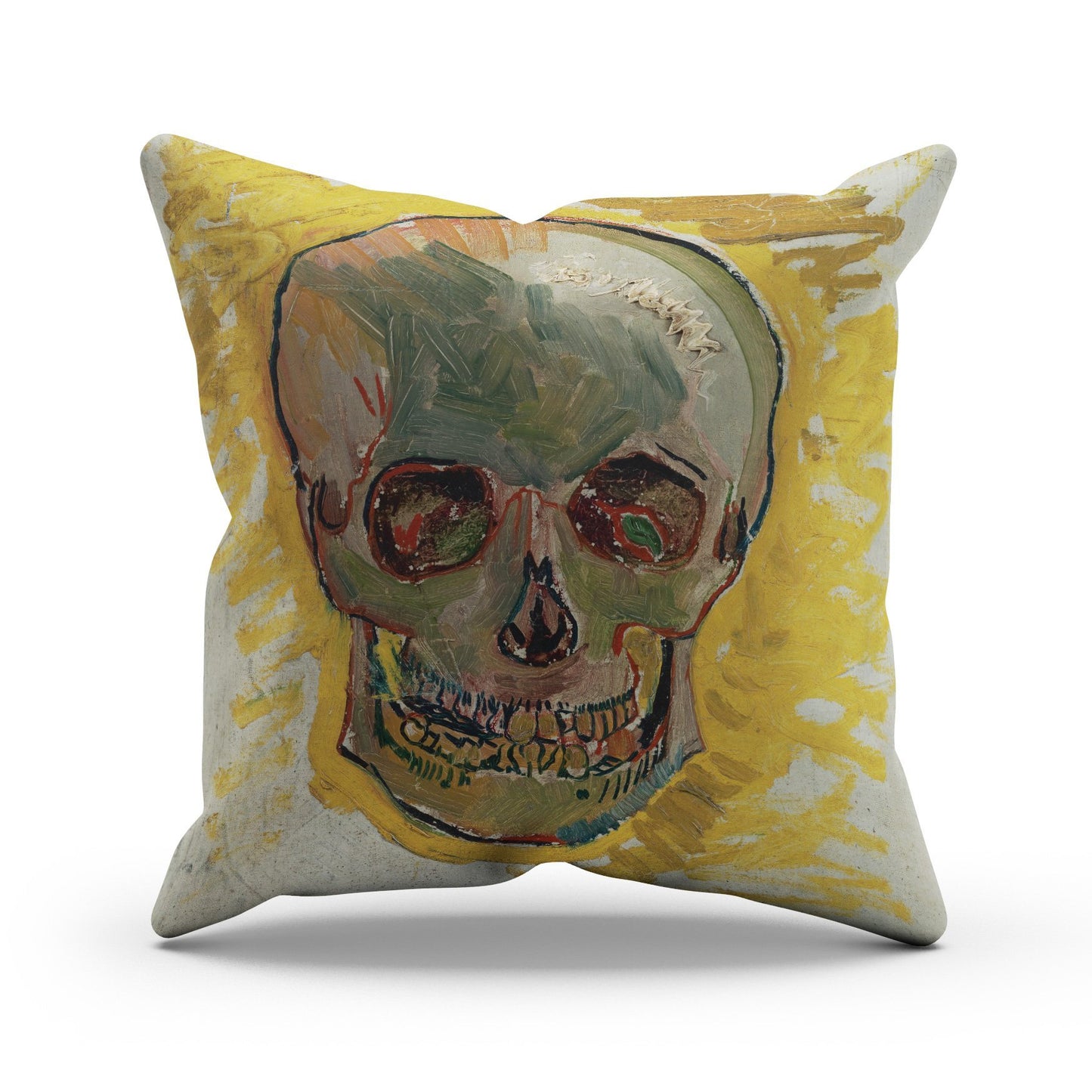 van Gogh Skull Pillow Cover - A-KaboodleWorld
