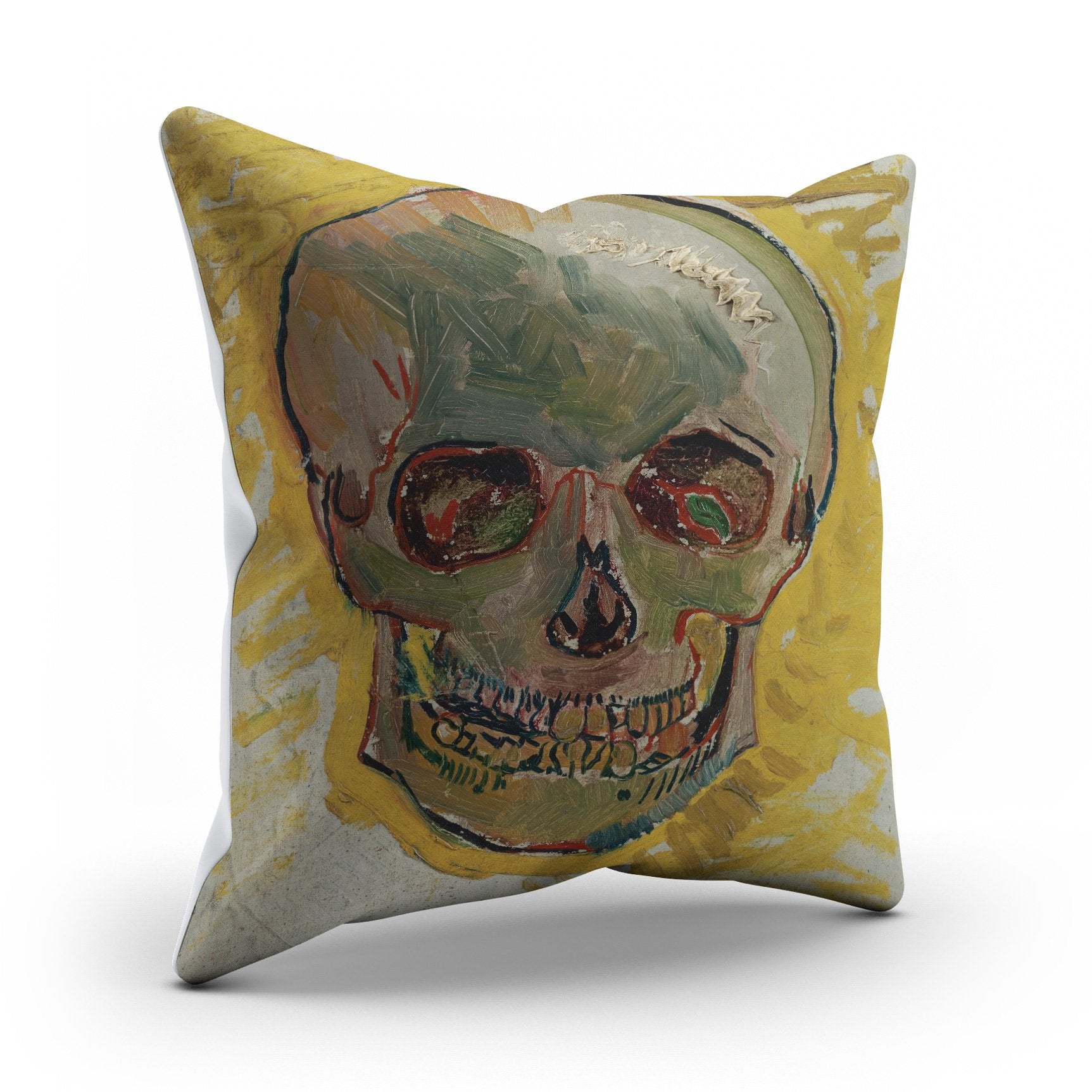 van Gogh Skull Pillow Cover - A-KaboodleWorld