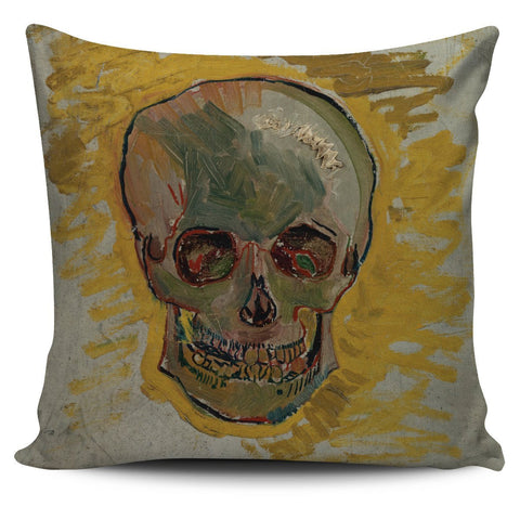 van Gogh Skull Pillow Cover - A-KaboodleWorld