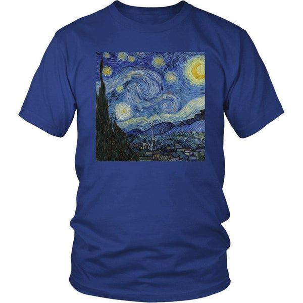 van Gogh Starry Night T-Shirt-KaboodleWorld