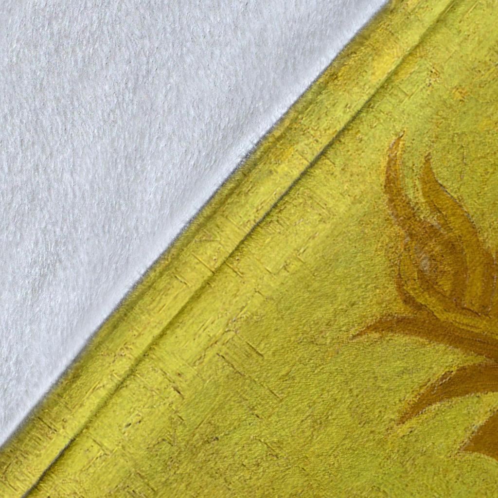 van Gogh Sun Flowers - Ultra Soft Blanket-KaboodleWorld