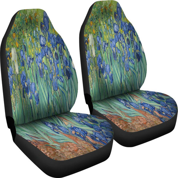 van Gogh's Irises Car Seat Covers-KaboodleWorld