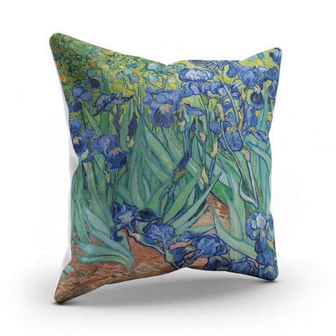 van Gogh's Irises Pillow Cover-KaboodleWorld